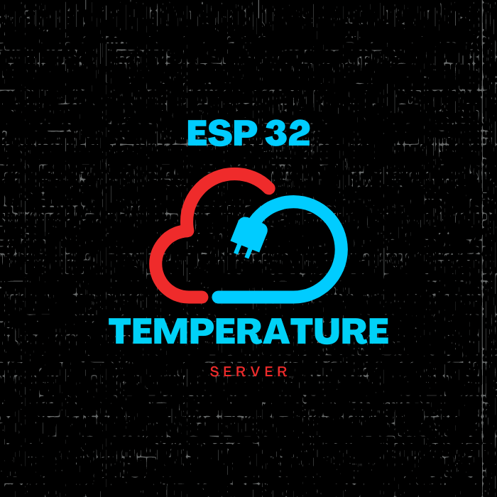 ESP32 Temperature Server Project Screenshot